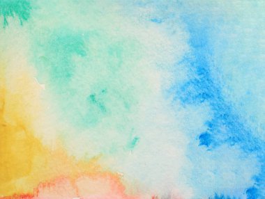 Renkli parlak soyut suluboya arkaplan