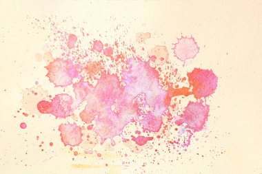 Renkli, parlak, soyut suluboya resim arkaplanı