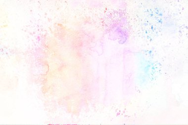 Renkli parlak soyut suluboya arkaplan