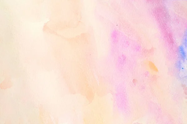 Colorful Bright Abstract Watercolor Painted Background — Stock Photo, Image