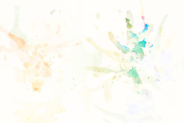 colorful bright abstract watercolor painted background