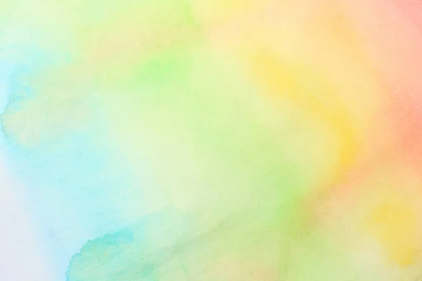 Colorful Bright Abstract Watercolor Painted Background — Stock Photo, Image