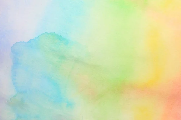 Colorful Bright Abstract Watercolor Painted Background — Stock Photo, Image