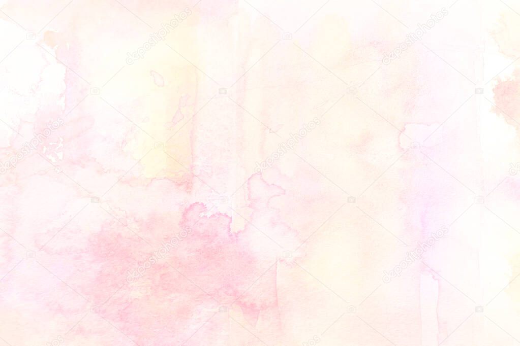 colorful bright abstract watercolor painted background