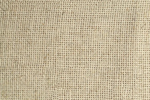 Linho Natural Algodão Material Têxtil Tela Lisa Textura Fundo — Fotografia de Stock