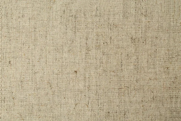 Natural Linen Cotton Material Textile Plain Canvas Texture Background — Stock Photo, Image