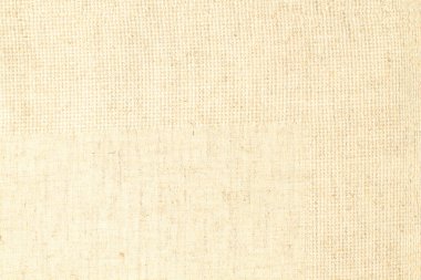 Doğal keten pamuk malzemesi tekstil düz tuval dokusu arka planı