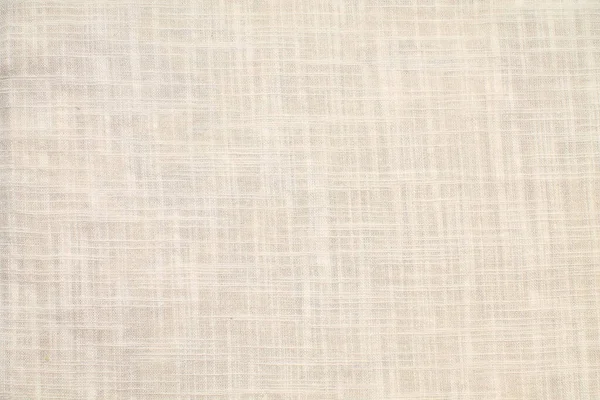 Natural Linen Cotton Material Textile Plain Canvas Texture Background — Stock Photo, Image
