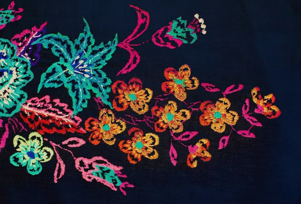 刺繍花 — ストック写真