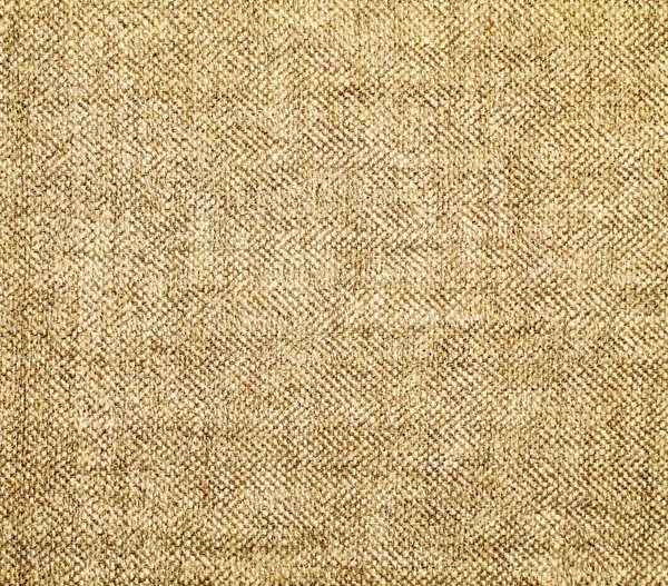 天然亚麻毛织物帆布纹理背景 — 图库照片