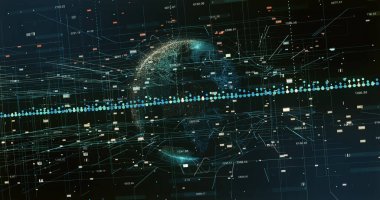 Dijital veri arkaplanı