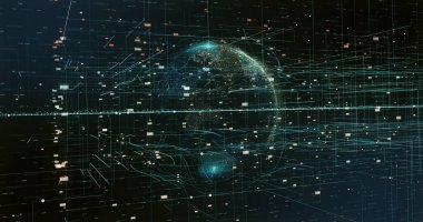 Dijital veri arkaplanı