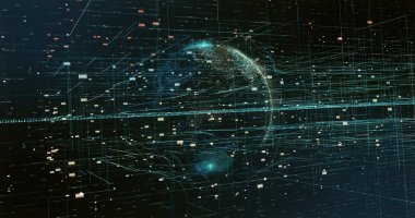 Dijital veri arkaplanı