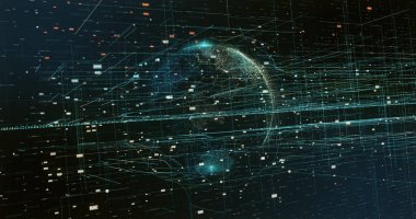 Dijital veri arkaplanı