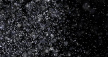 Soyut doku, toz tanesi, kara zemine düşen kar.