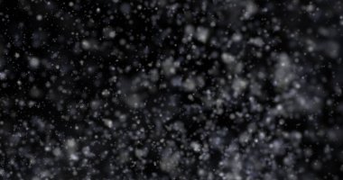 Soyut doku, toz tanesi, kara zemine düşen kar.