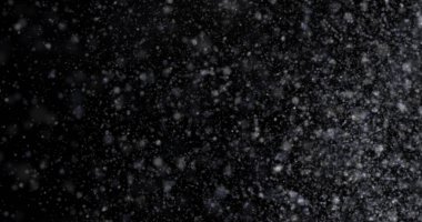 Soyut doku, toz tanesi, kara zemine düşen kar.