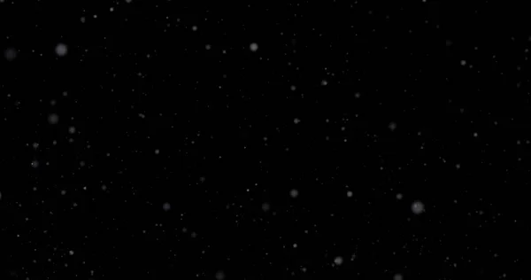 Texture Astratta Fiocco Polvere Neve Che Cade Uno Sfondo Scuro — Foto Stock