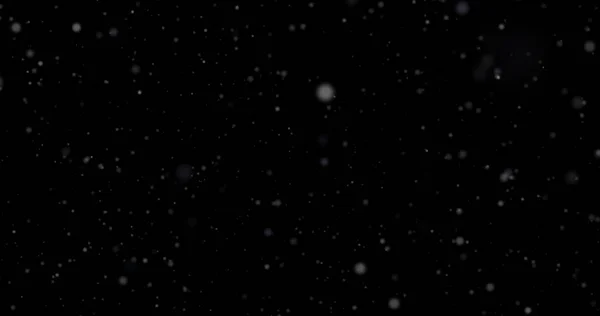 Soyut Doku Toz Tanesi Kara Zemine Düşen Kar — Stok fotoğraf