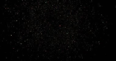 Soyut doku, toz tanesi, kara zemine düşen kar.