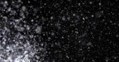 Soyut doku, toz tanesi, kara zemine düşen kar.