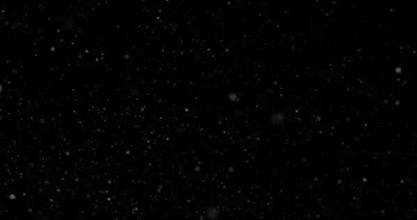 Textura Abstracta Escamas Polvo Nieve Cayendo Sobre Fondo Oscuro —  Fotos de Stock