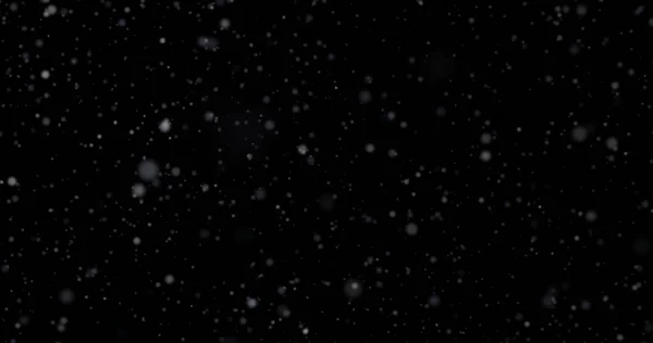Abstrakte Textur Staubflocken Schnee Auf Dunklem Hintergrund — Stockfoto