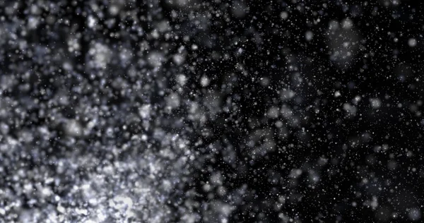 Soyut doku, toz tanesi, kara zemine düşen kar.