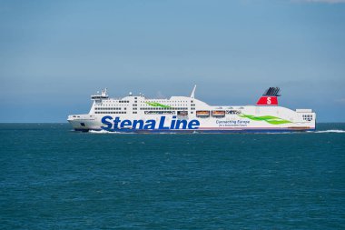 Stenaline feribot sadece Dublin yolunda Holyhead ayrıldı