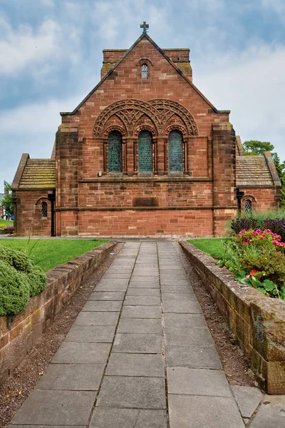 Vista exterior de una Iglesia en Inglaterra — Foto de Stock