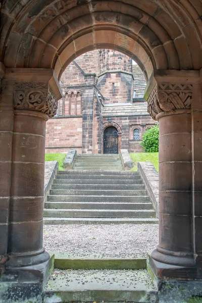 Vista exterior de una Iglesia en Inglaterra — Foto de Stock