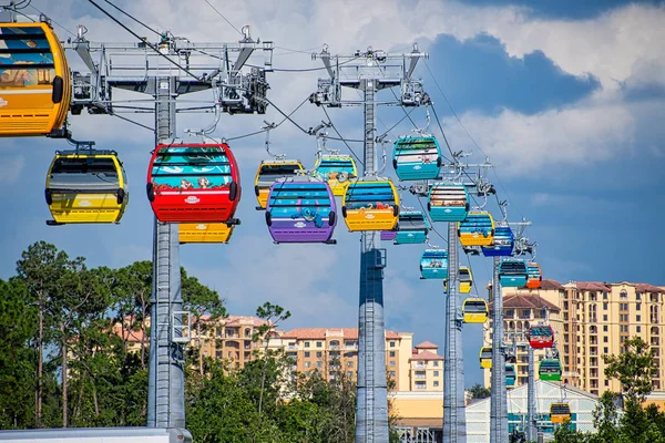 Disney Skyliner Cable Car system — Stock Photo, Image