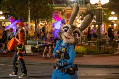 Judy Hopps karakteri geçit töreninde
