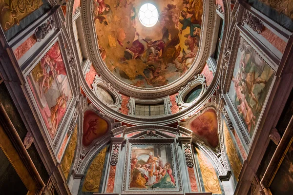 Lucca Itálie Červen 2016 Interiéry Architektonické Detaily Baziliky San Frediano — Stock fotografie