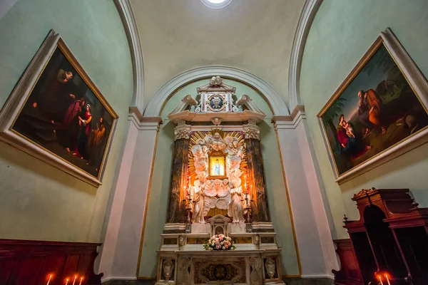 Lucca Italy June 2016 Interiors Architectural Details San Frediano Basilica — Stock Photo, Image