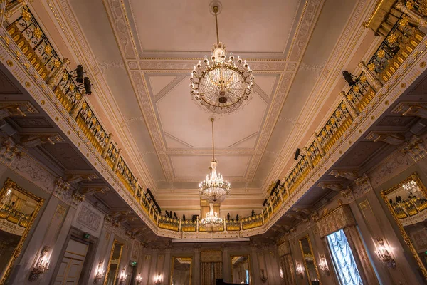 Venecia Italia Abril 2018 Interiores Detalles Arquitectónicos Del Teatro Fenice —  Fotos de Stock