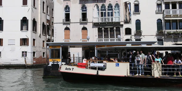 Venise Italie Avril 2018 Divers Points Vue Sur Grand Canal — Photo