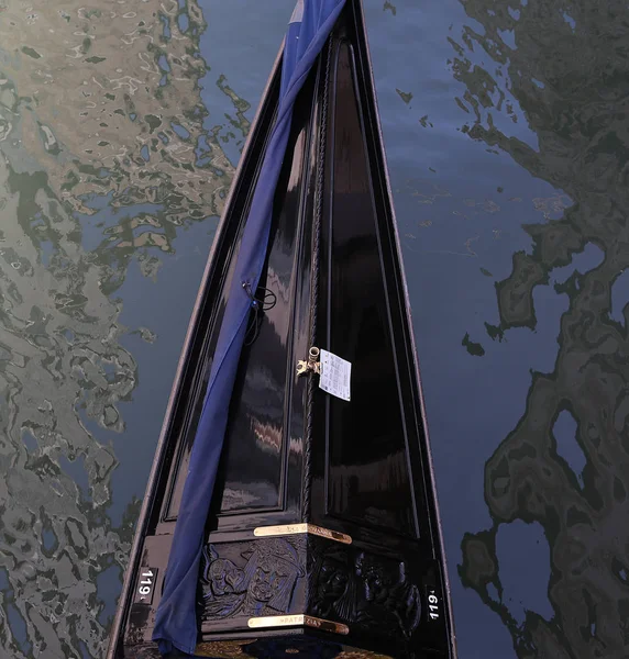 Venice Italy April 2018 Gondola Grand Canal April 2018 Venice — Stock Photo, Image