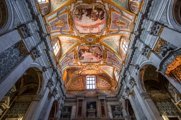 Benátky Itálie Dubna 2018 Interiéry Architektonické Detaily Chiesa Jsem Gesuiti — Stock fotografie