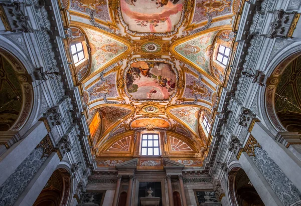 Venice Itália Abril 2018 Interiores Detalhes Arquitetônicos Chiesa Gesuiti Abril — Fotografia de Stock