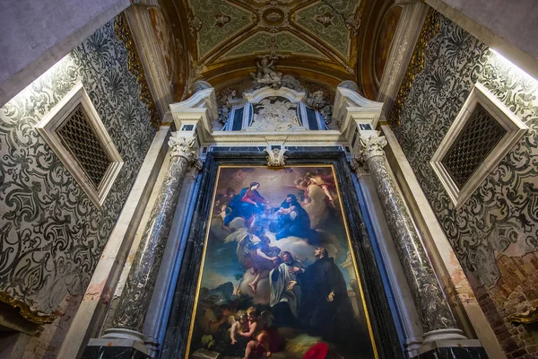 Venezia Italia Aprile 2018 Interni Dettagli Architettonici Chiesa Gesuiti Aprile — Foto Stock