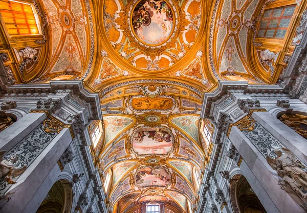 Benátky Itálie Dubna 2018 Interiéry Architektonické Detaily Chiesa Jsem Gesuiti — Stock fotografie