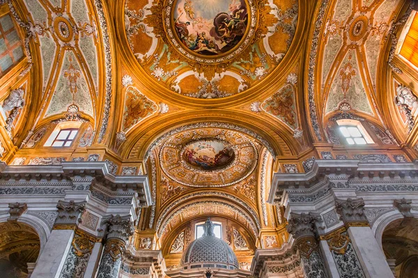 Venezia Italia Aprile 2018 Interni Dettagli Architettonici Chiesa Gesuiti Aprile — Foto Stock