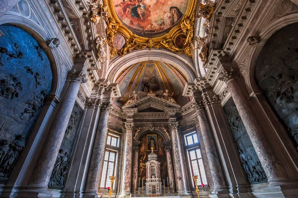Venecia Italia Abril 2018 Interiores Detalles Arquitectónicos Iglesia San Giovanni — Foto de Stock