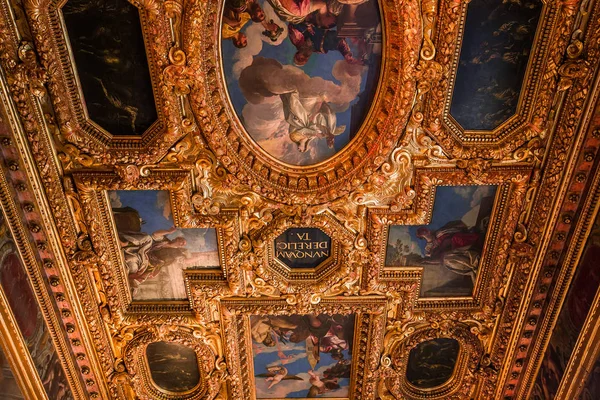 Venice Italy April 2018 Interiors Architectural Details Doge Palace April — Stock Photo, Image