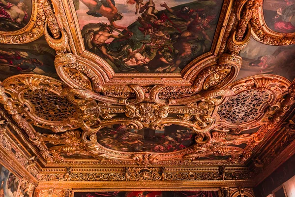 Венеція Італія Квітня 2018 Інтер Єри Архітектурні Деталі Палац Дожів — стокове фото