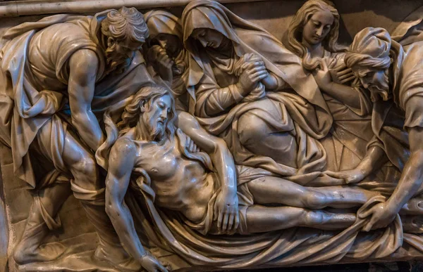 Venetië Italië April 2018 Interieurs Details Van Basilica Santa Maria — Stockfoto