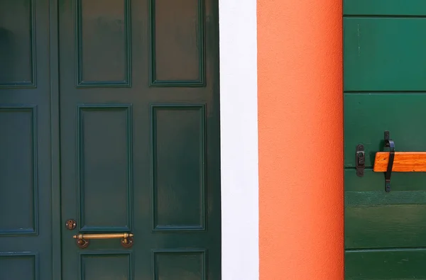 Burano Italia Abril 2018 Casas Coloridas Isla Burano Abril 2018 — Foto de Stock