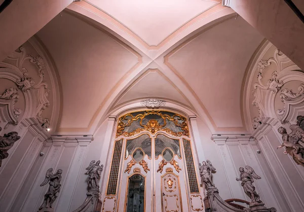 Catania Sizilien Italien Juni 2018 Interieurs Und Fresken Der San — Stockfoto