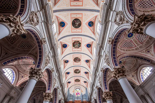 Modica Sicilië Italië Juni 2018 Interieurs Details Fresco Van Kerk — Stockfoto